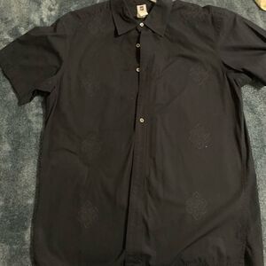 Gap Short Sleeve Button Down Shirt Sz XL